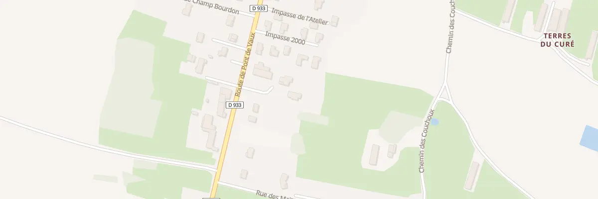 Plan du 46 Imp des Limoines à Sermoyer