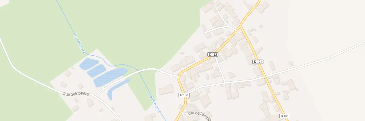 Plan du 15 Rue de la Pompadour à Autreville-sur-la-Renne