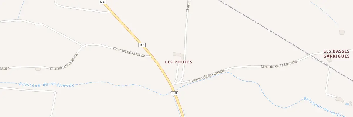 Plan du 5066 La Muse à Vacqueyras