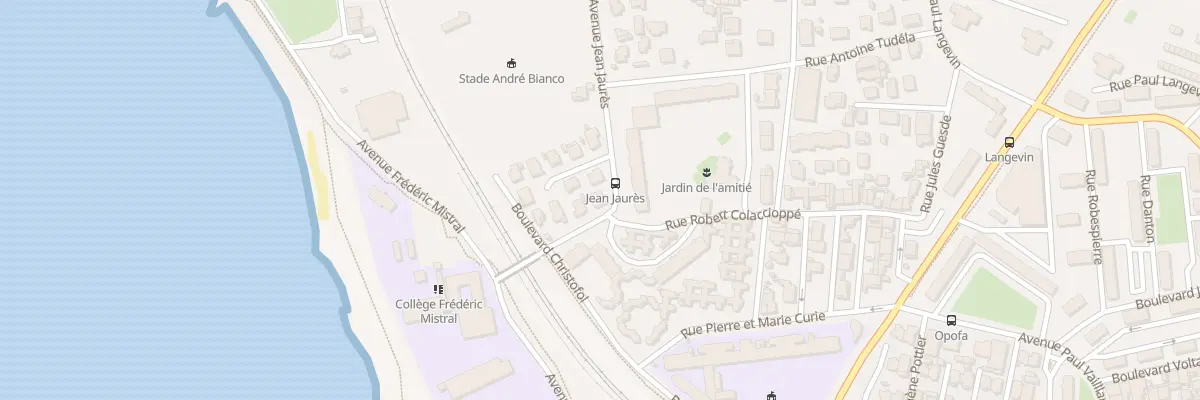 Plan du 7 Av Jean Jaurès à Port-de-Bouc