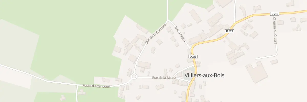 Plan du 3 Rue de la Fontaine de Villiers à Troisfontaines-la-Ville