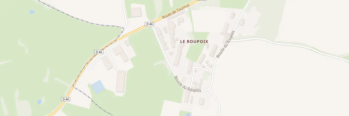 Plan du 522 Rue Boucle du Roupoix à Loisy