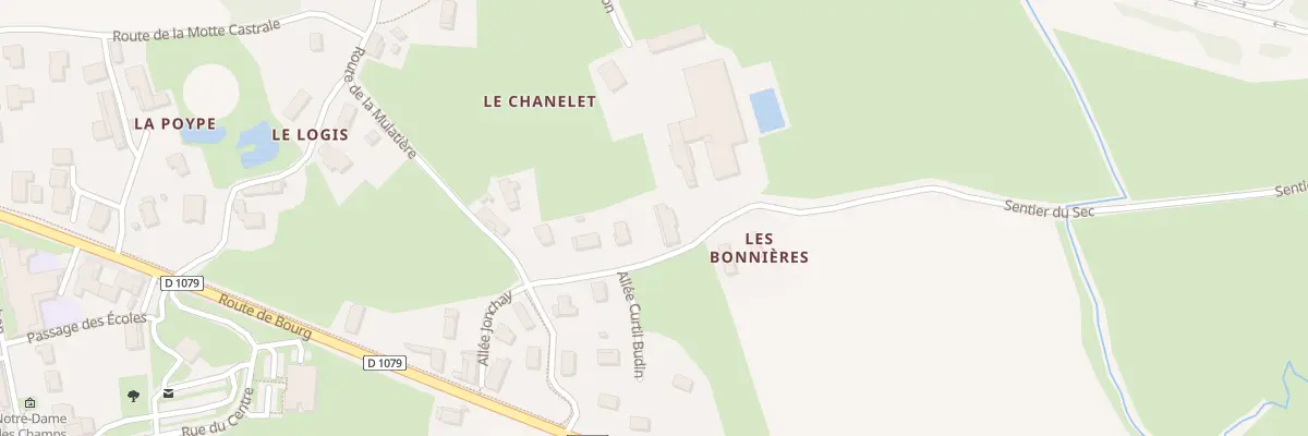 Plan du 101 Rte du Chanelet à Saint-Cyr-sur-Menthon