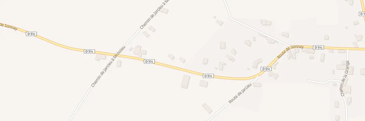 Plan du 640 Rte de Sonnay à Pact