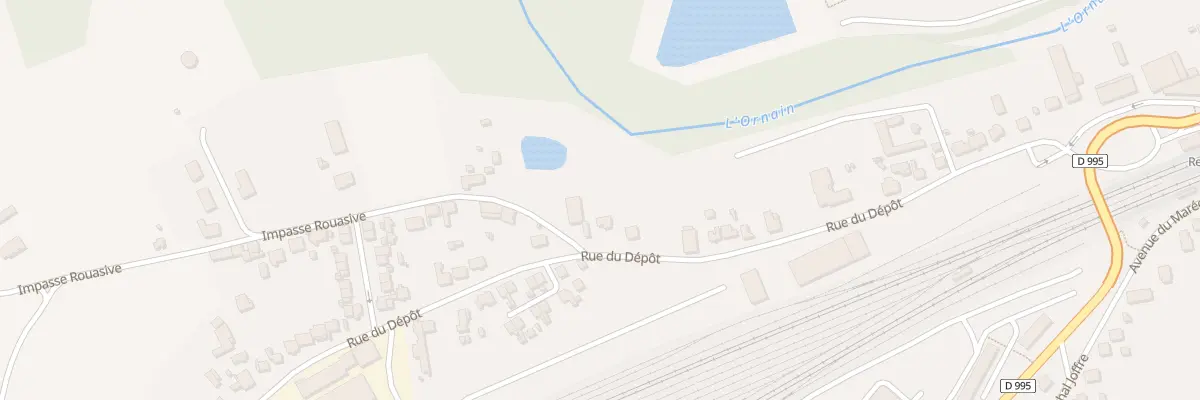 Plan du 36 Rue du Dépot à Revigny-sur-Ornain