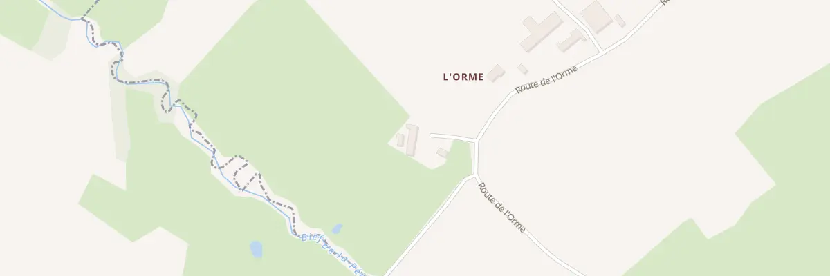 Plan du 1236 Rte de l’Orme à Boissey