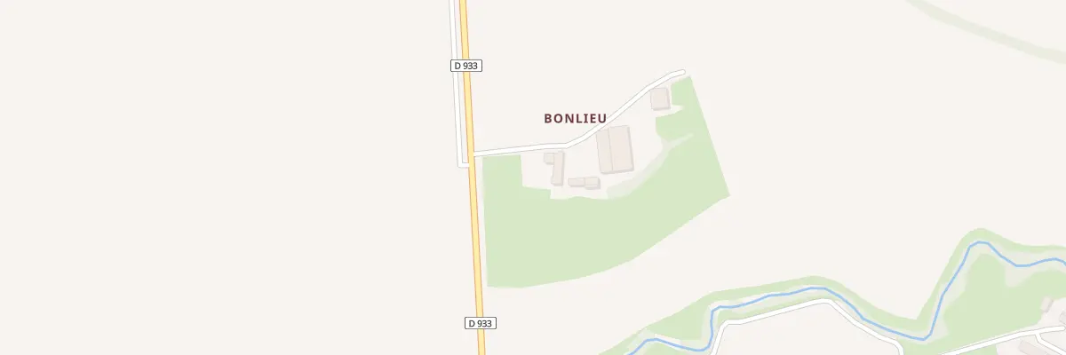 Plan du 2 Imp de Bonlieu à Baudrières