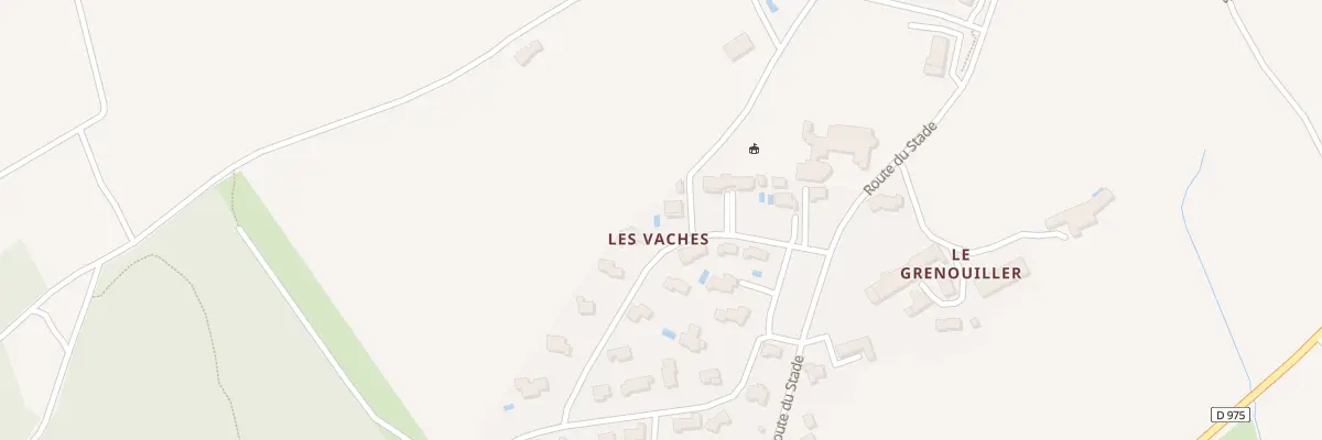 Plan du 5296 Les Vaches à Rasteau