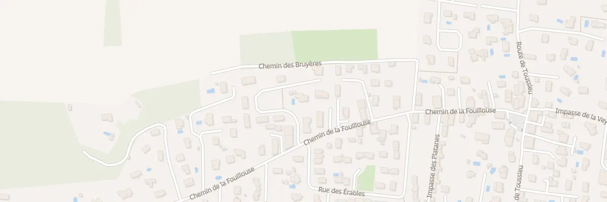 Plan du 24 Che de la Fouillouse à Saint-Priest