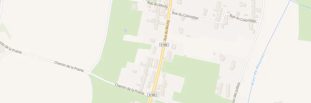 Plan du 590 Rue du Bourg à Sermoyer