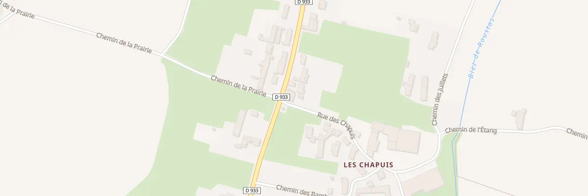 Plan du 21 Rue des Chapuis à Sermoyer