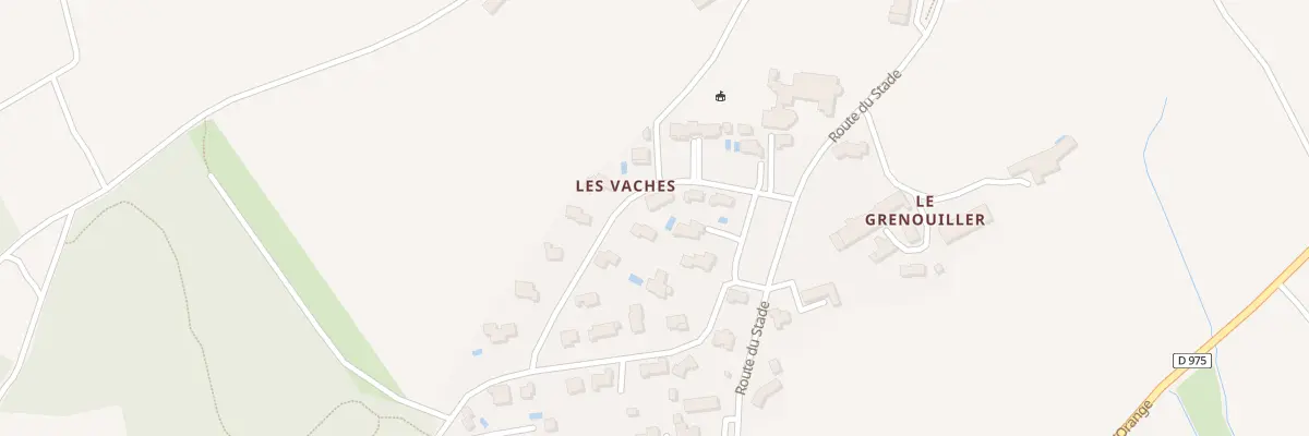 Plan du 5274 Les Vaches à Rasteau