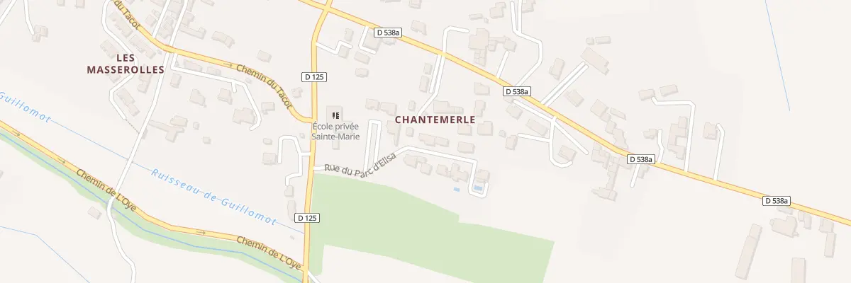 Plan du 9 Rue du Parc d’Elisa à Montmeyran