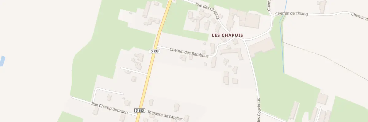 Plan du 56 Che des Bambous à Sermoyer