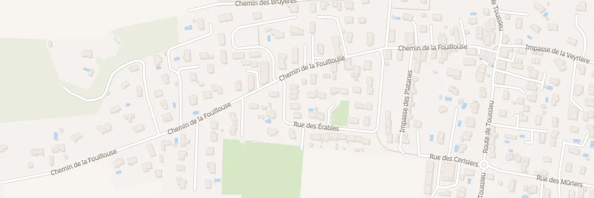 Plan du 2B Rue des Erables à Saint-Priest