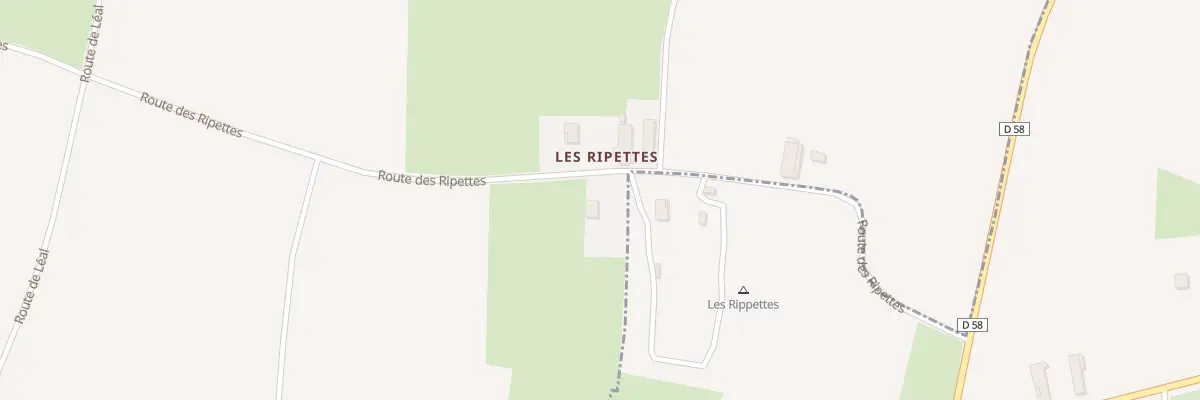 Plan du 371 Rte des Ripettes à Saint-Bénigne