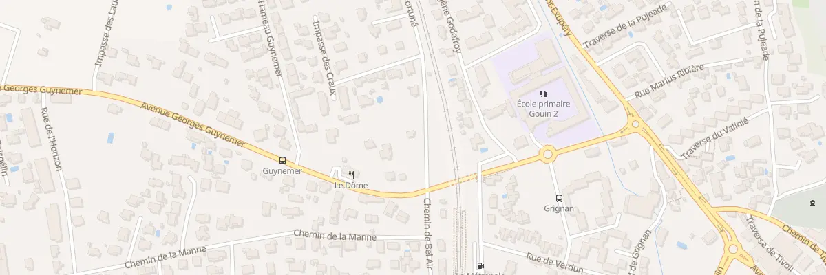 Plan du 3 Che de la Fortune à Istres