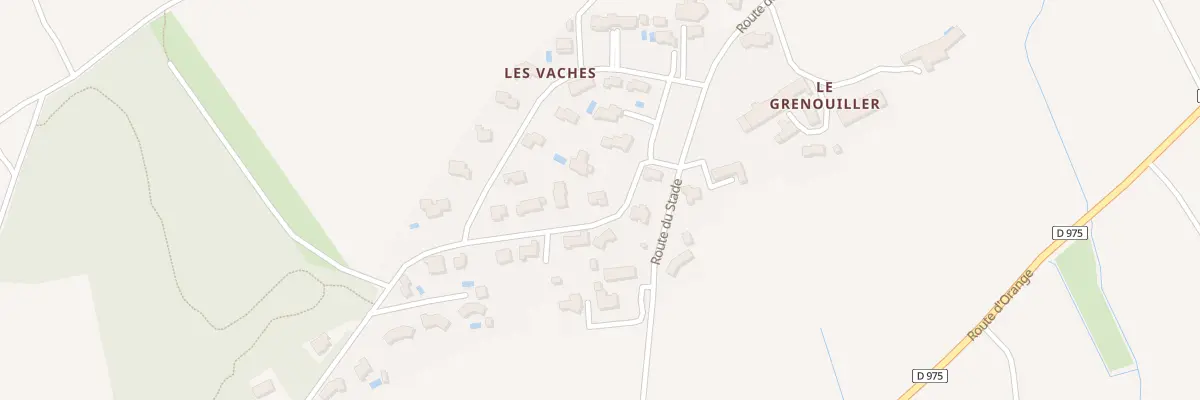 Plan du 5278 Les Vaches à Rasteau