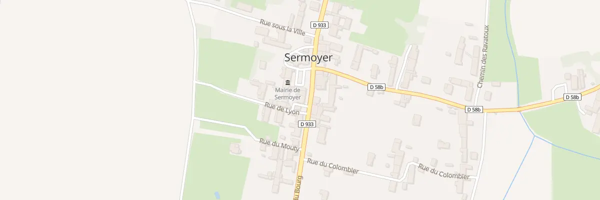 Plan du 16 Imp des Lilas à Sermoyer