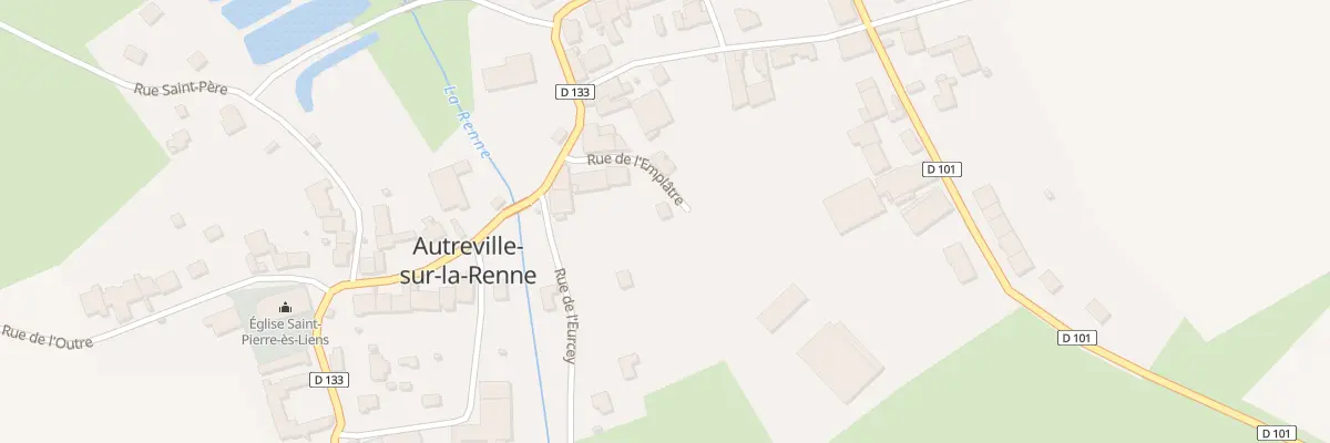 Plan du 6 Rue de l’Emplatre à Autreville-sur-la-Renne