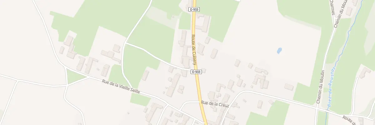 Plan du 199 Rte de Cuisery à Sermoyer