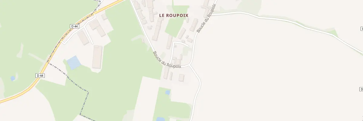 Plan du 384 Rue Boucle du Roupoix à Loisy