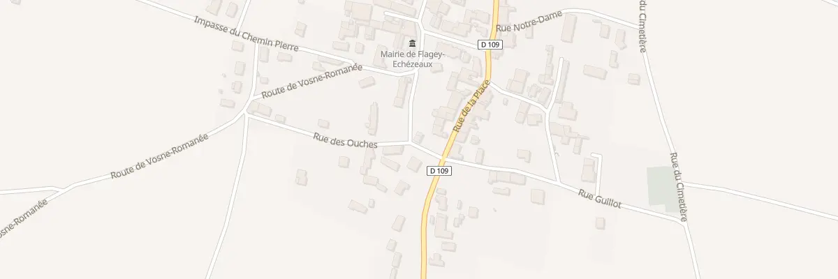 Plan du 5162 Rue des Ouches à Flagey-Echézeaux