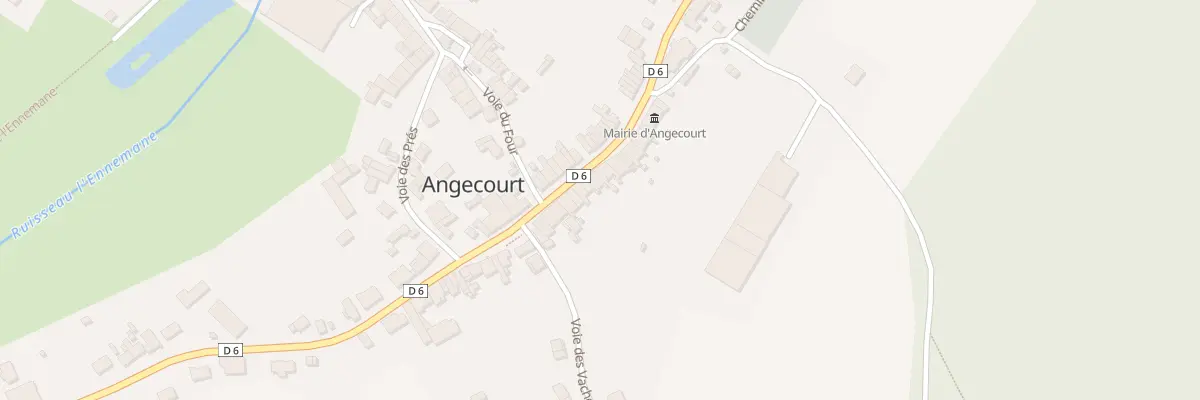 Plan du 41 Rue St Medard à Angecourt