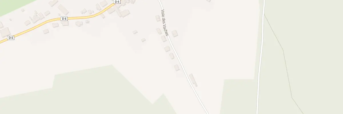 Plan du 8 Vc des Vaches à Angecourt