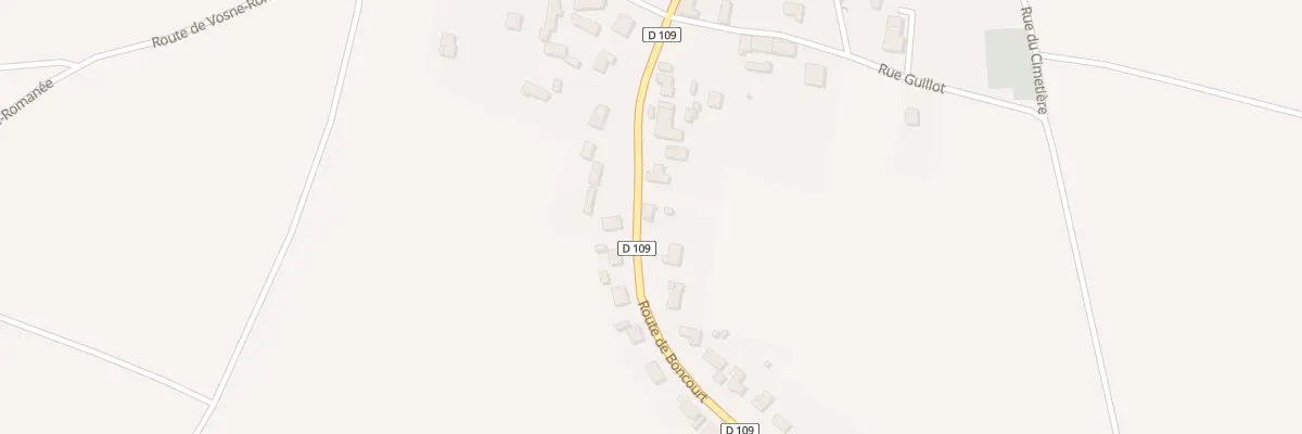 Plan du 15 Rte de Boncourt à Flagey-Echézeaux