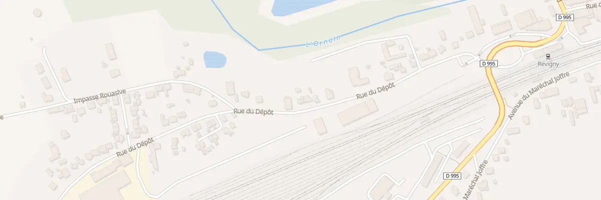 Plan du 30 Rue du Dépot à Revigny-sur-Ornain