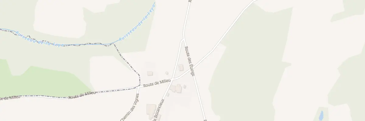 Plan du 4800 Rte de Milieu à Montseveroux