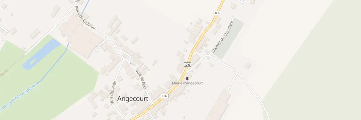Plan du 12 Rue St Medard à Angecourt