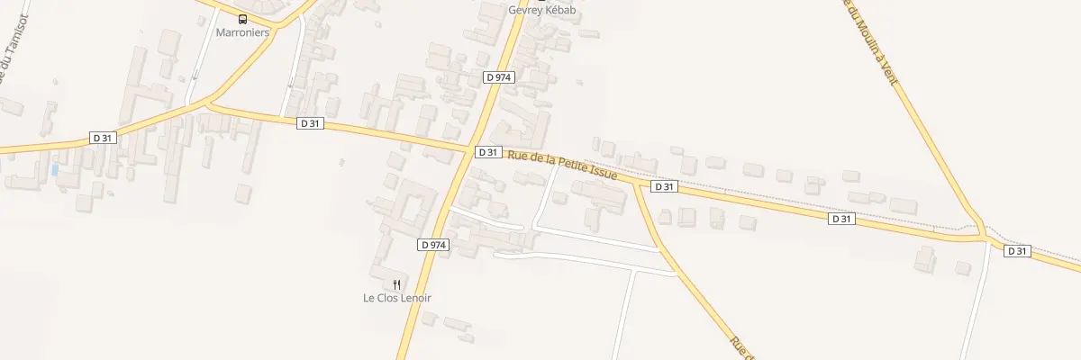 Plan du 8 Rue de la Petite Issue à Gevrey-Chambertin