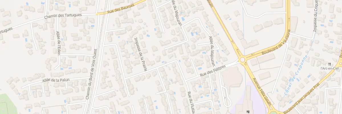 Plan du 9366 Rue du Flutiau à Istres