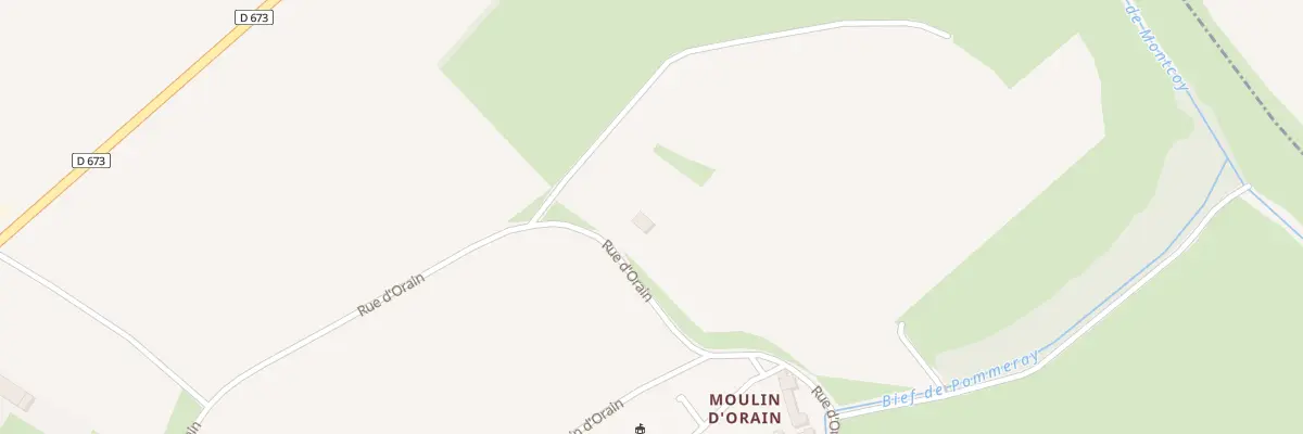 Plan du 5109A Rue d’Orain à Bey