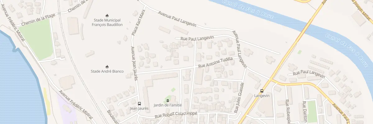 Plan du 12 Rue Antoine Tudéla à Port-de-Bouc