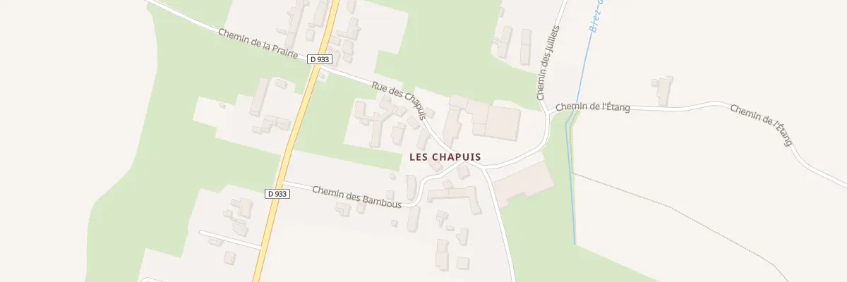 Plan du 152 Rue des Chapuis à Sermoyer