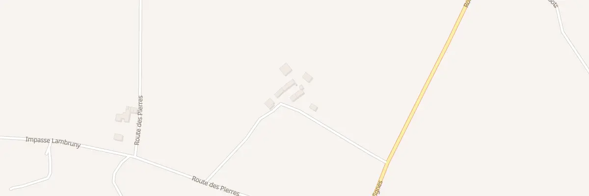 Plan du 795 Rte des Pierres à Granges-les-Beaumont