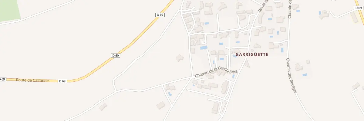 Plan du 5356 La Garriguette à Rasteau