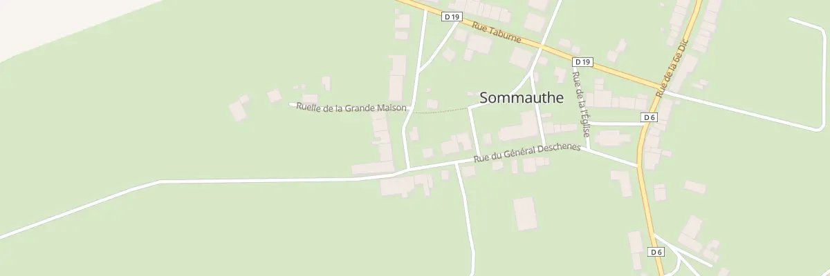 Plan du 1 Rue du Gue à Sommauthe