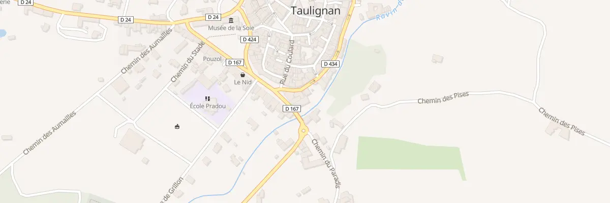 Plan du 5259 Le Bourg à Taulignan