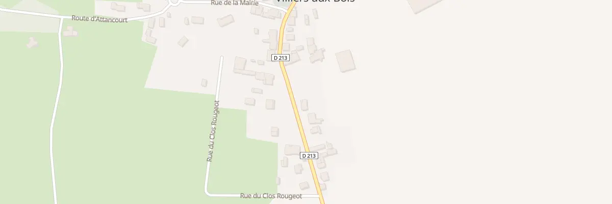 Plan du 14 Rue d’Epineuseval à Troisfontaines-la-Ville
