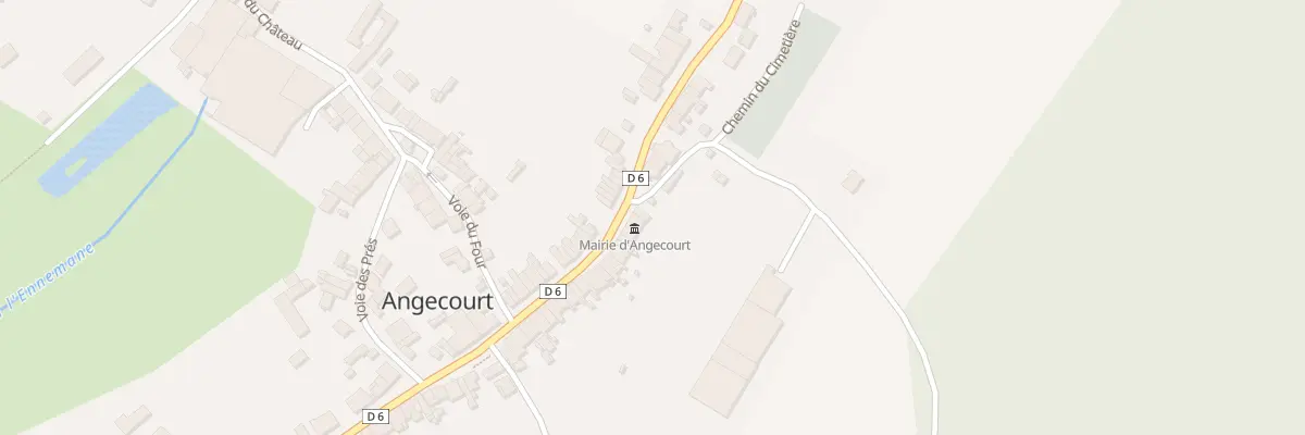 Plan du 19 Rue St Medard à Angecourt
