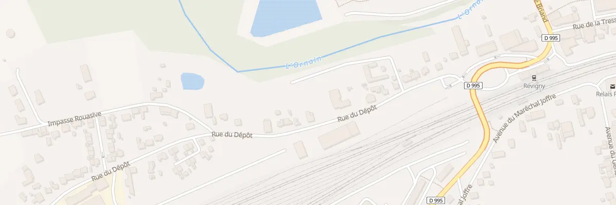 Plan du 24 Rue du Dépot à Revigny-sur-Ornain