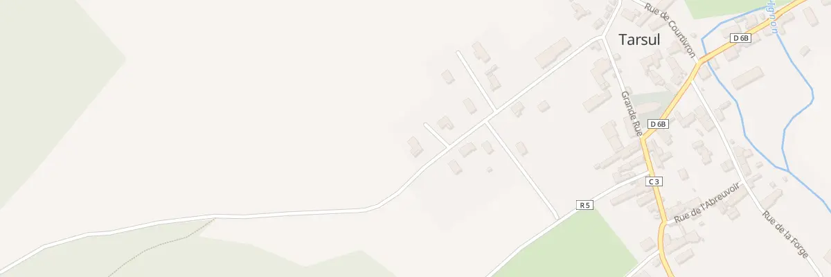 Plan du 12 Rue de la Combe Marie à Tarsul