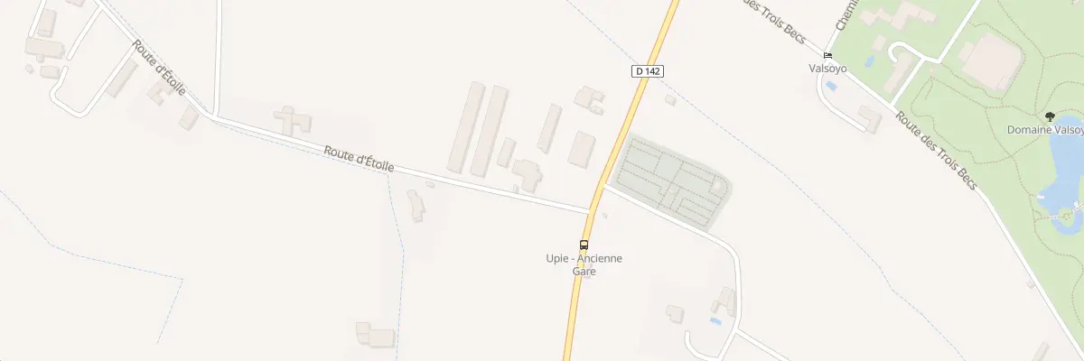 Plan du 80 Rte d’Etoile à Upie