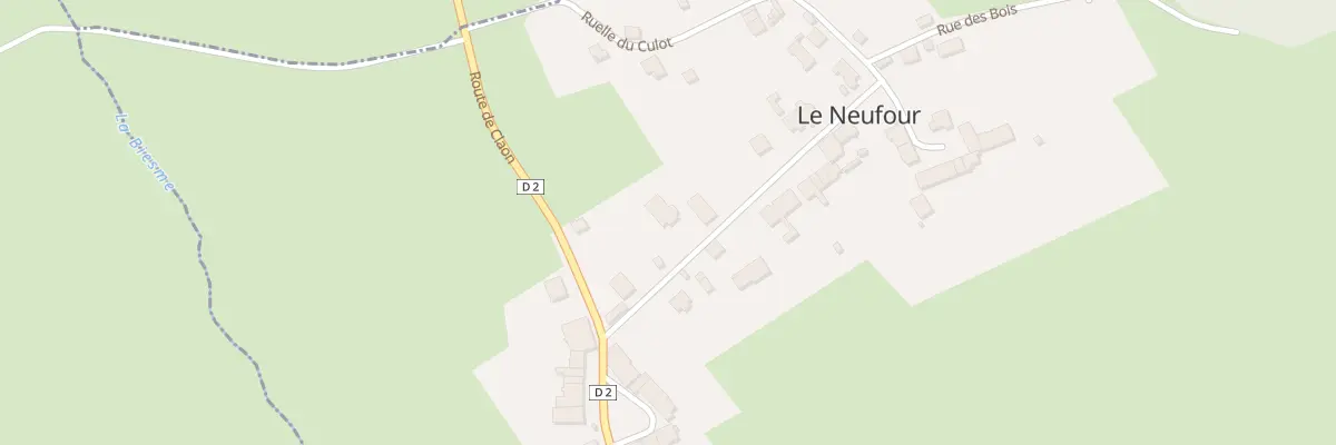 Plan du 3 Gr Grande Rue au Neufour