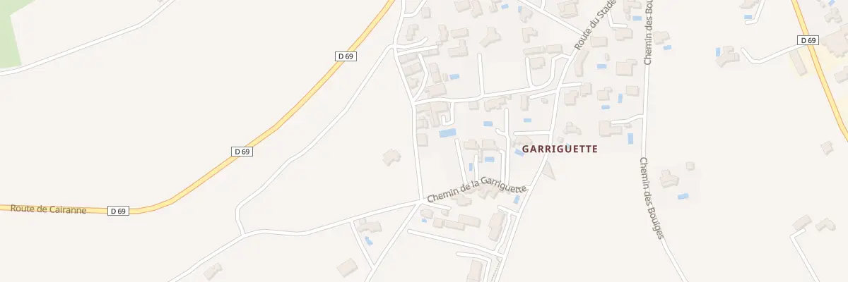 Plan du 5109 La Garriguette à Rasteau