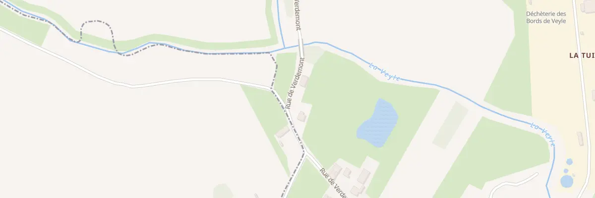 Plan du 660 Rue de Verdemont à Vonnas
